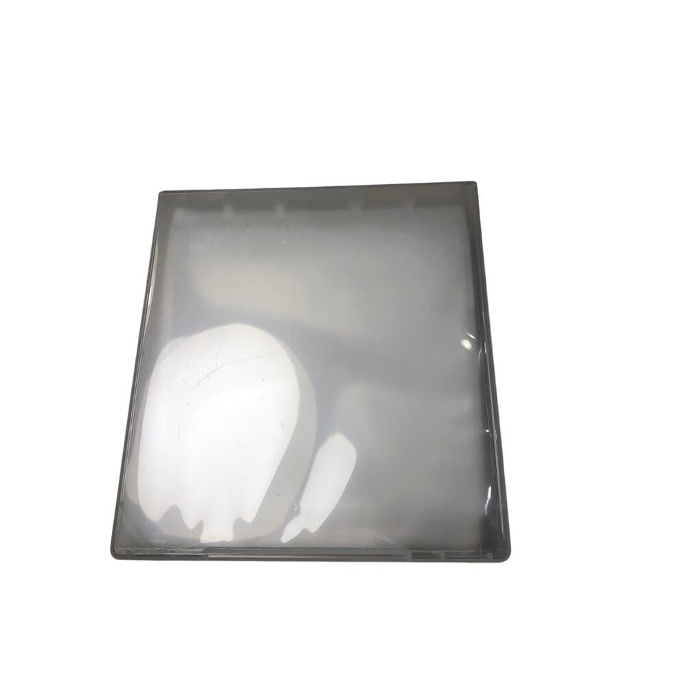 Clear cd/dvd poly hard case 12 sleeve stores 24 New lot of 4